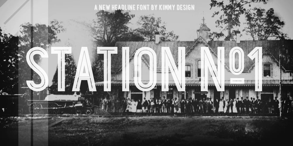 Station font