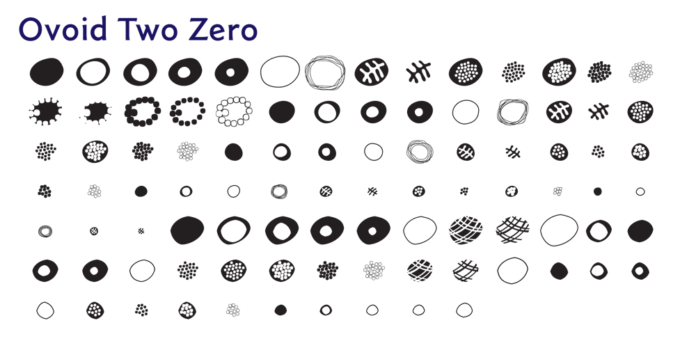 Ovoid Two Zero font