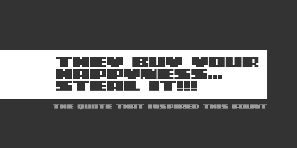 Project D font