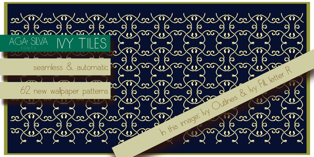 Ivy Tiles font