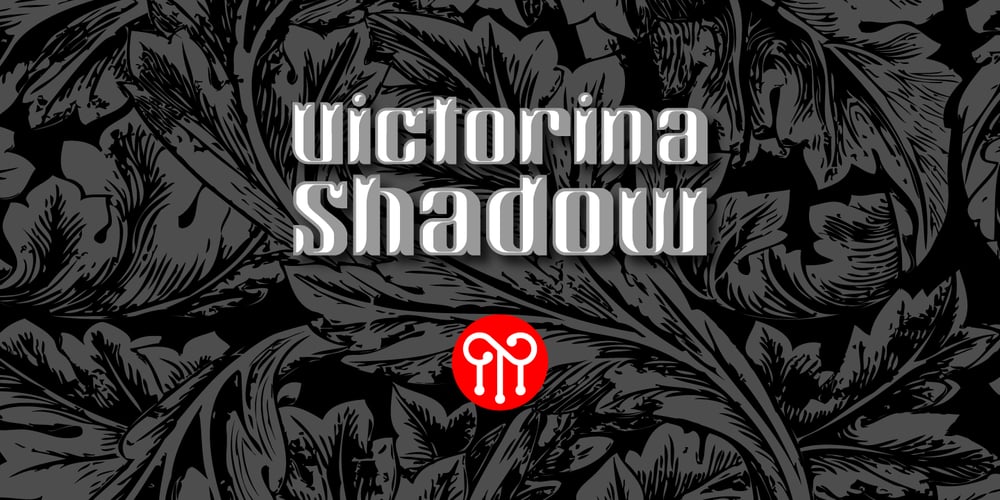 Victorina Black Shadow font