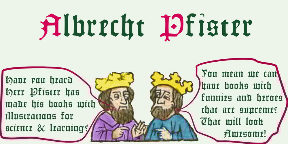 Albrecht Pfister font