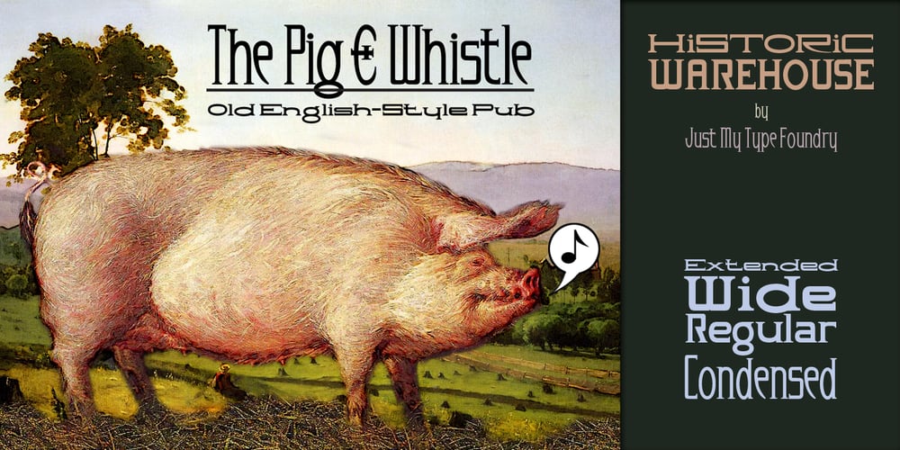 Historic Warehouse font