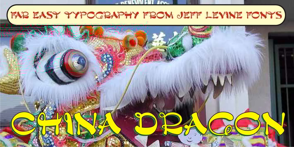 China Dragon JNL font