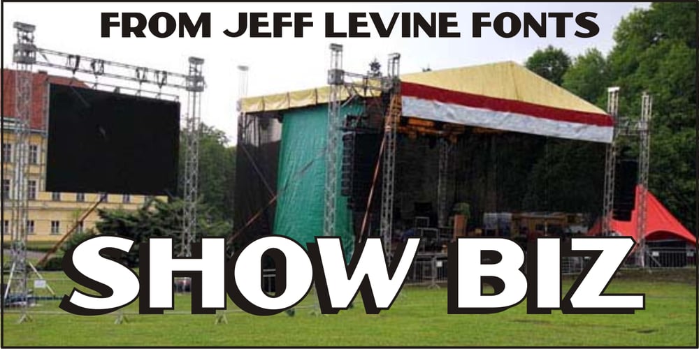 Show Biz JNL font