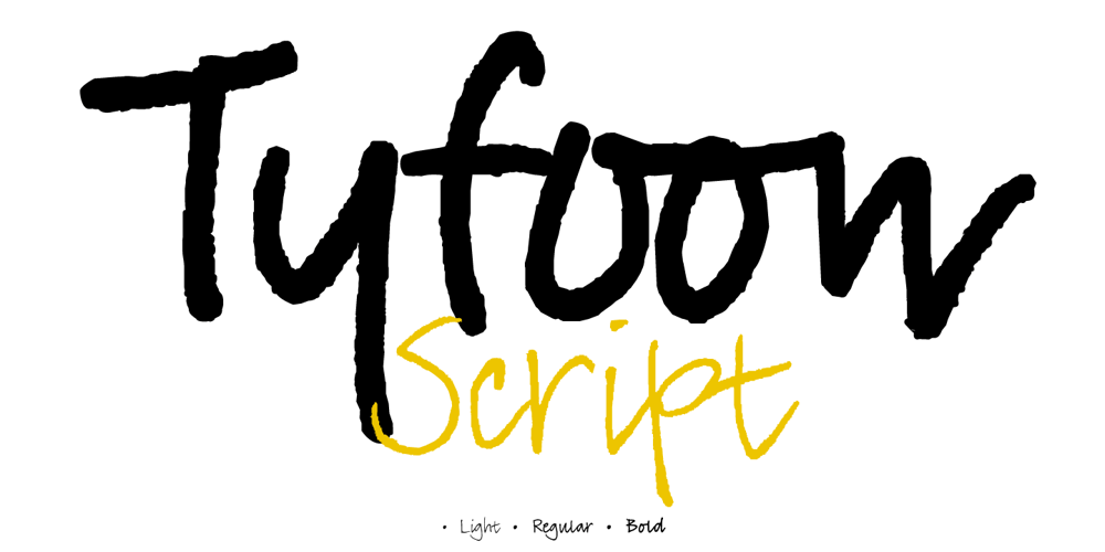 TyfoonScript font
