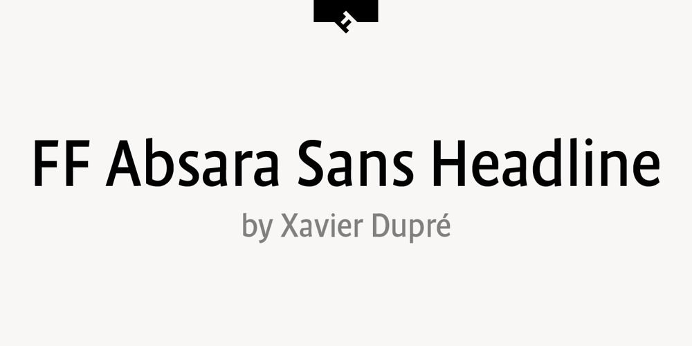 FF Absara Sans Headline font