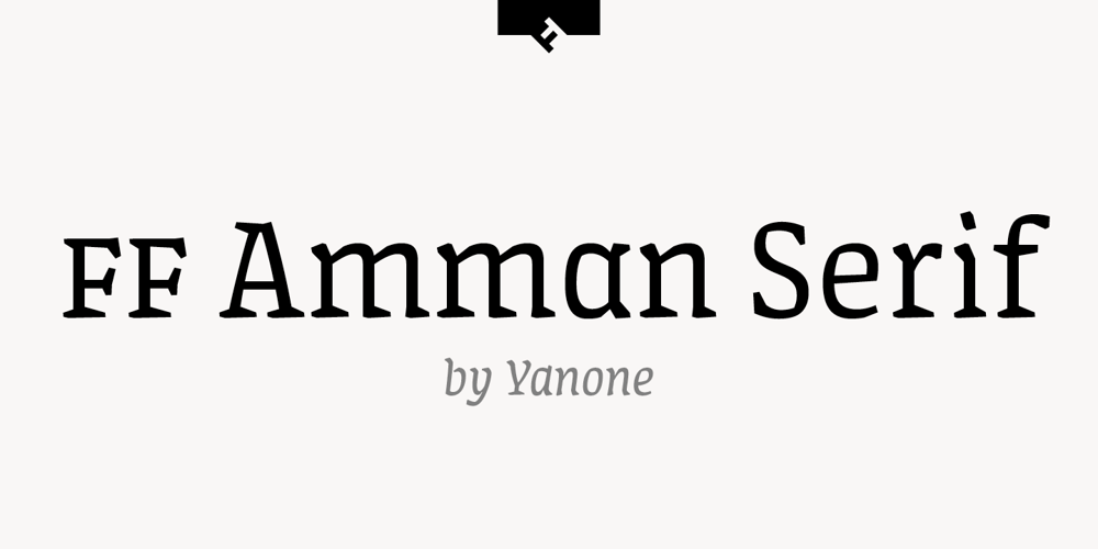 FF Amman Serif font