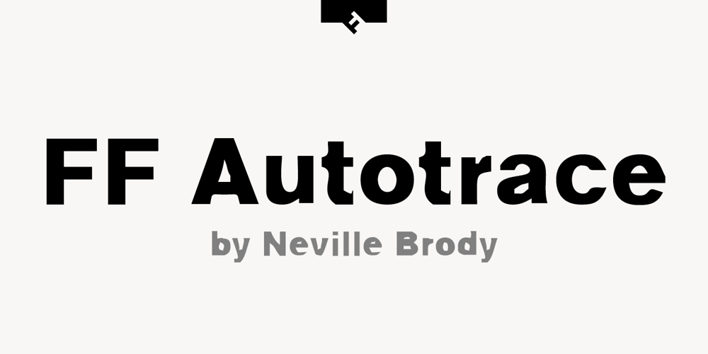 FF Autotrace font