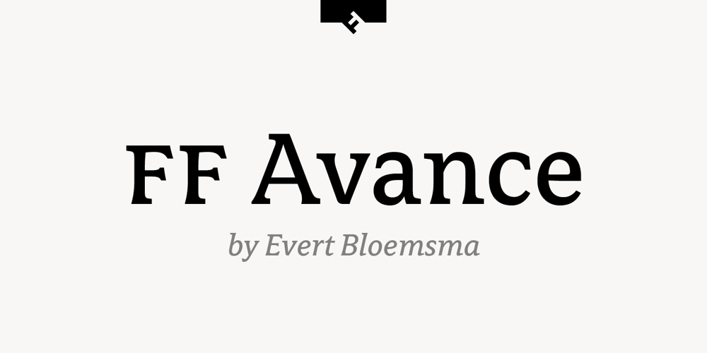FF Avance font