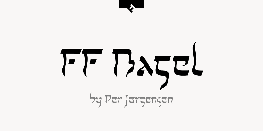 FF Bagel font