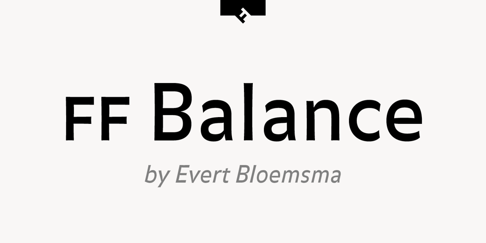 FF Balance font