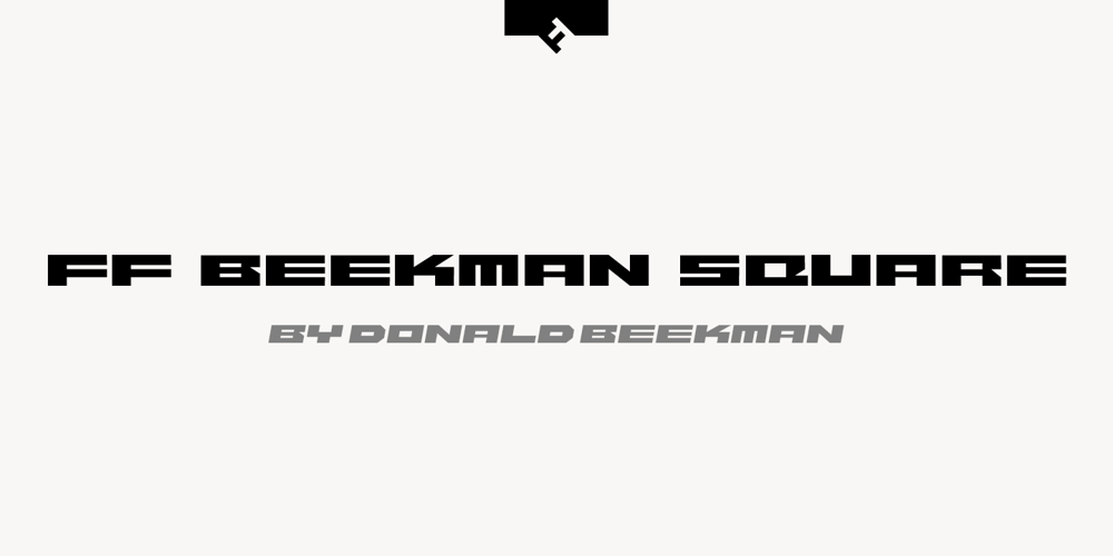 FF Beekman Square font