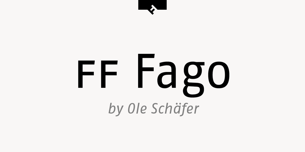 FF Fago font