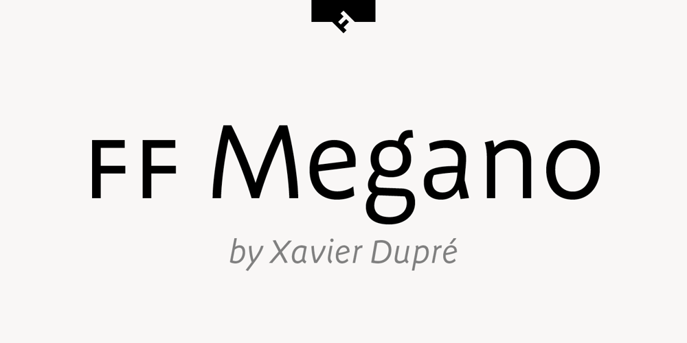 FF Megano font