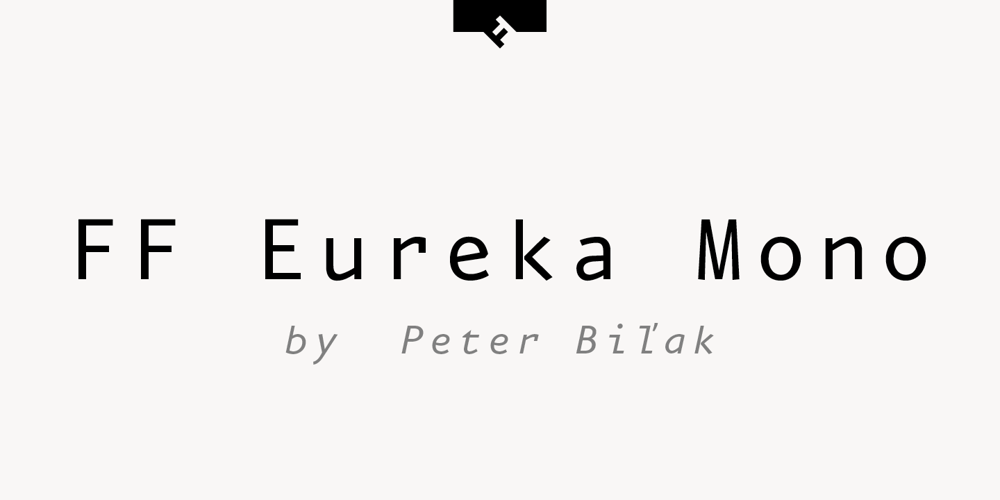 FF Eureka Mono font