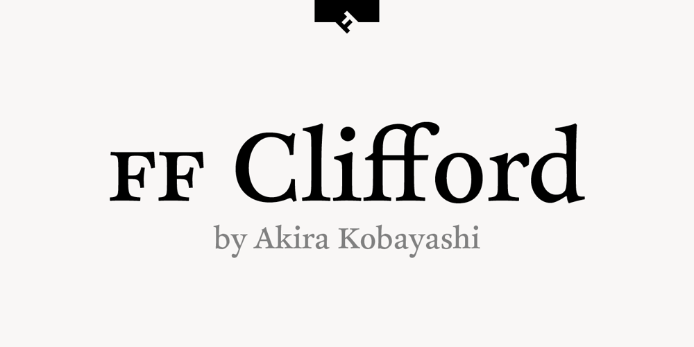 FF Clifford font