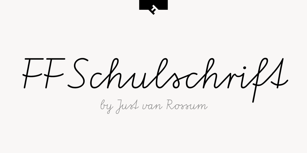 FF Schulschrift font