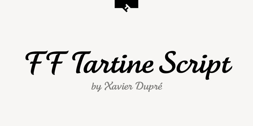 FF Tartine Script font