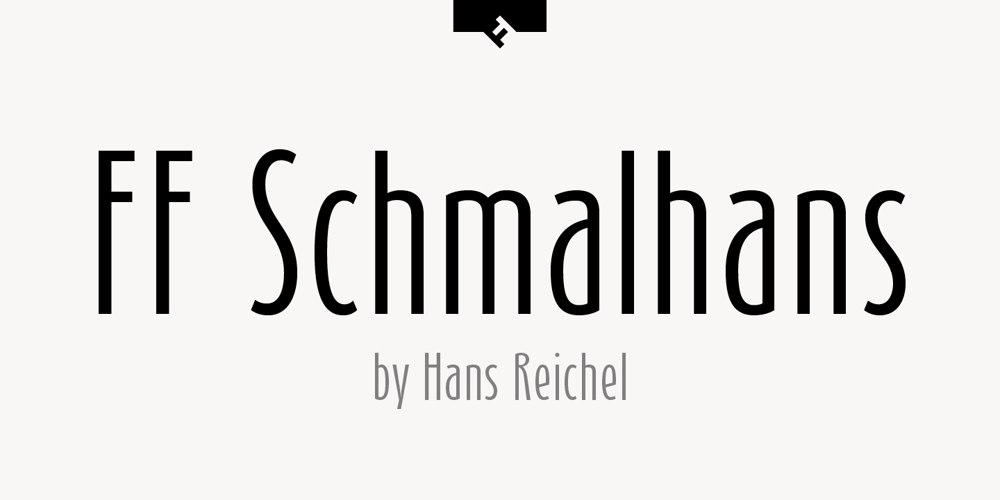 FF Schmalhans font