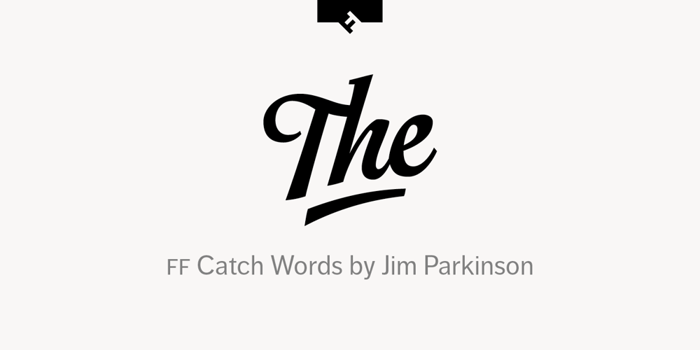 FF Catch Words font