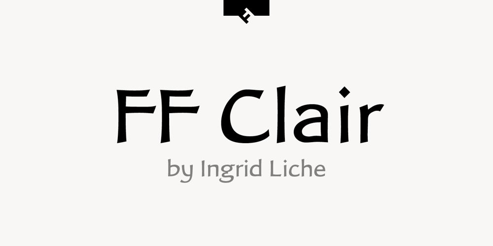 FF Clair font