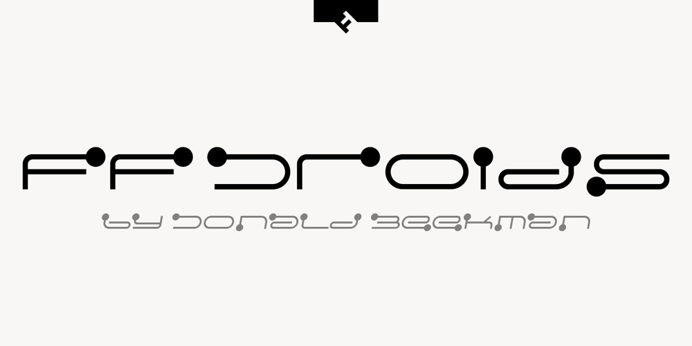 FF Droids font
