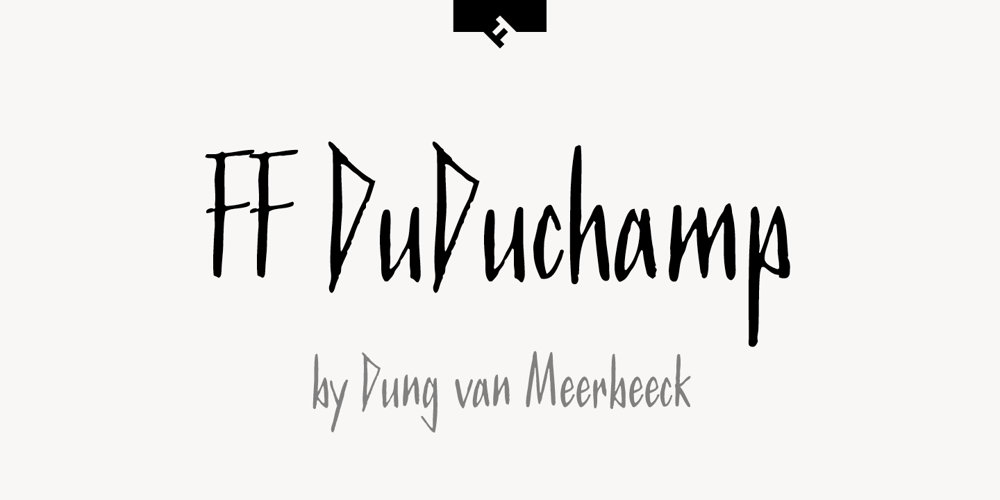 FF DuDuchamp font