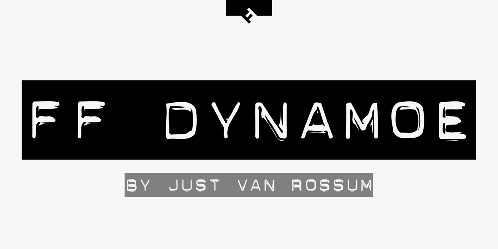 FF Dynamoe font