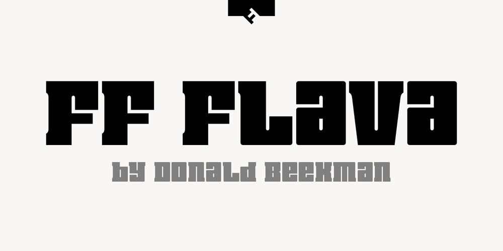 FF Flava font