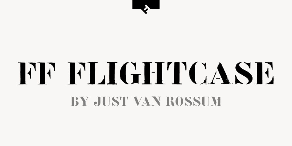 FF Flightcase font