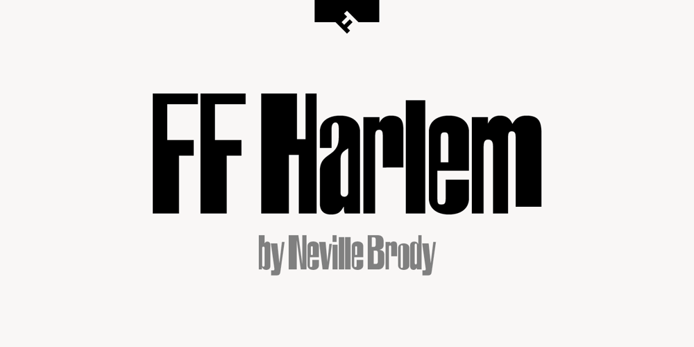 FF Harlem font