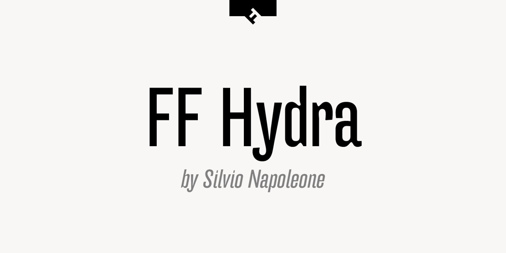 FF Hydra font