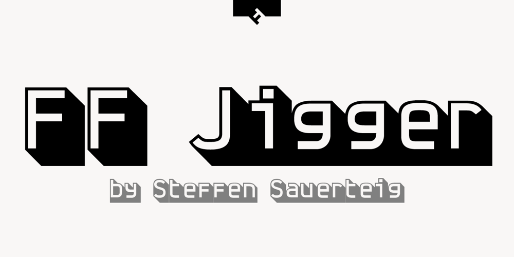 FF Jigger font