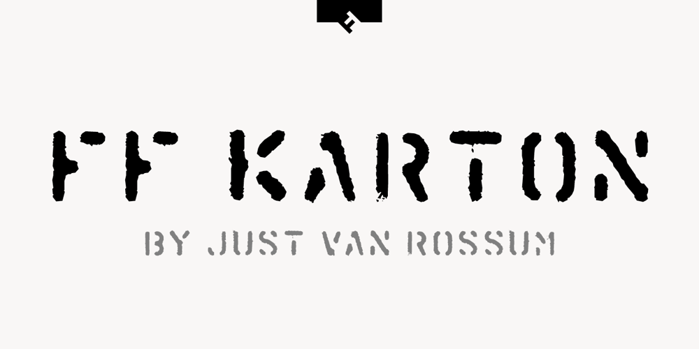 FF Karton font