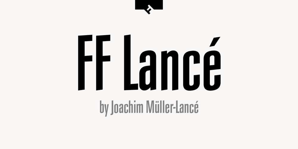 FF Lancé font