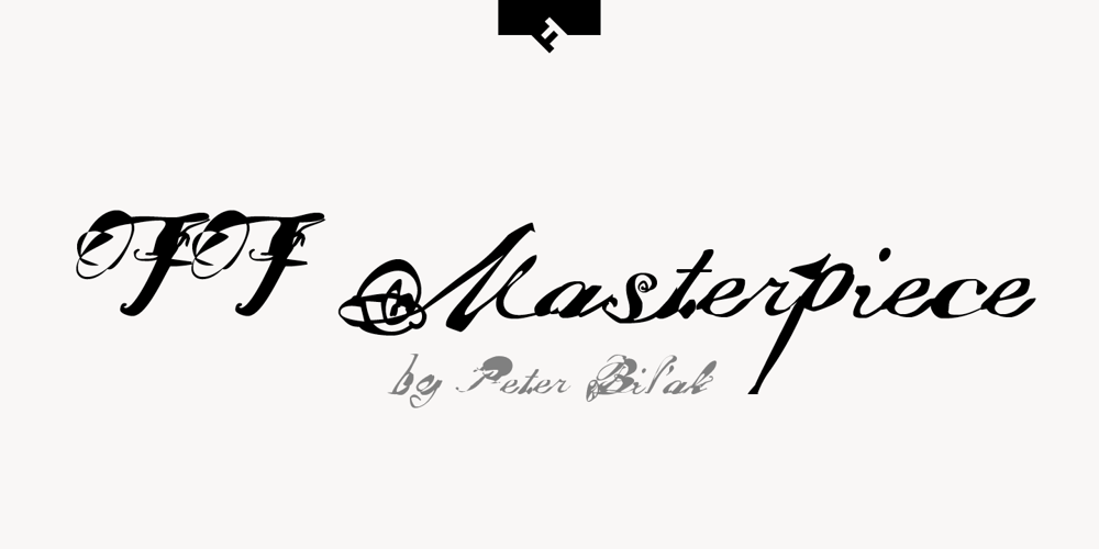 FF Masterpiece font