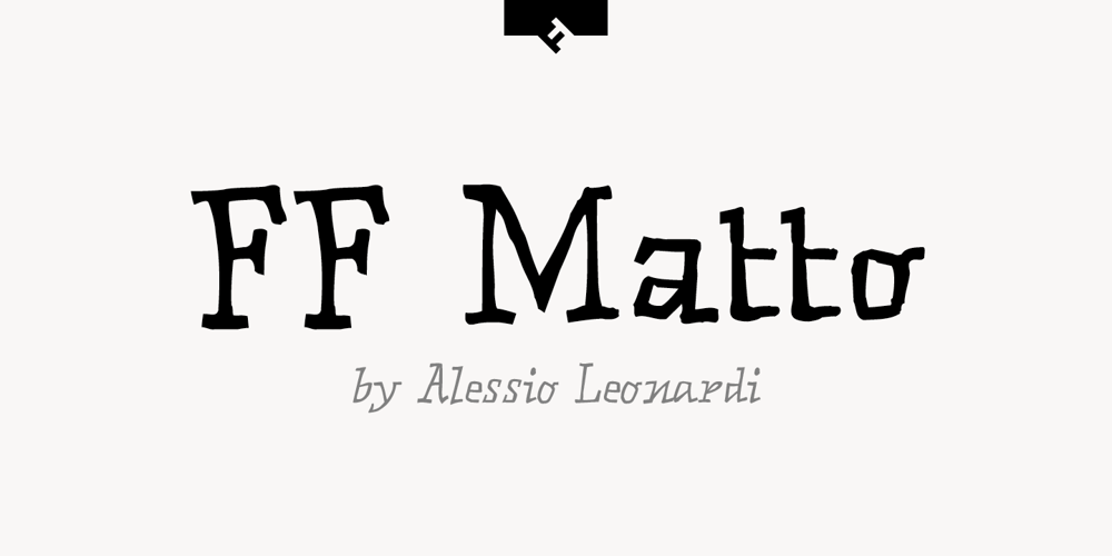 FF Matto font