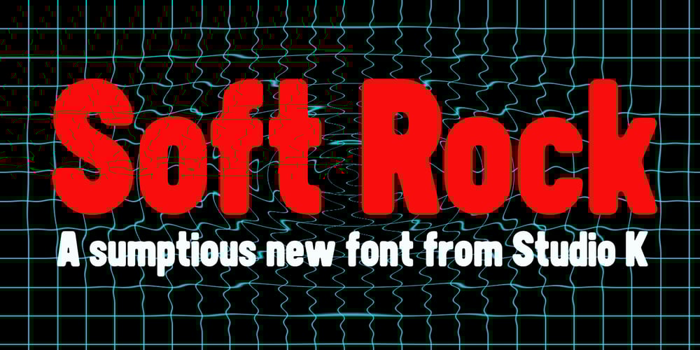 Soft Rock font