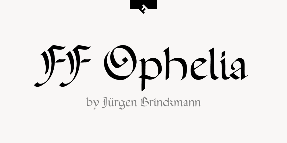 FF Ophelia font