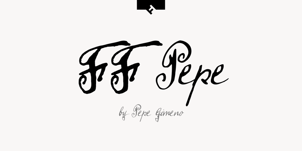 FF Pepe font
