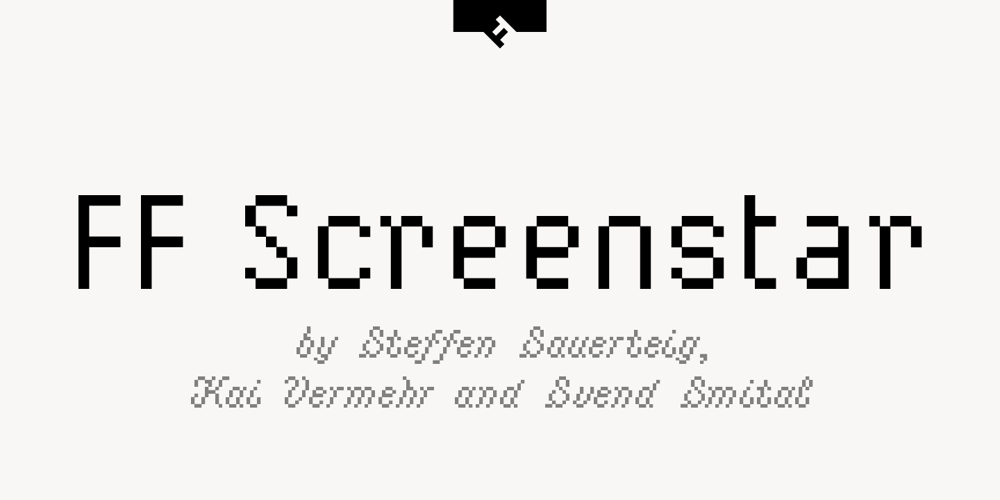 FF Screenstar font