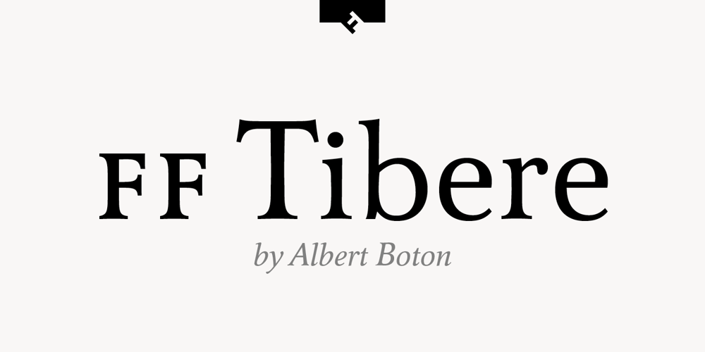 FF Tibere font