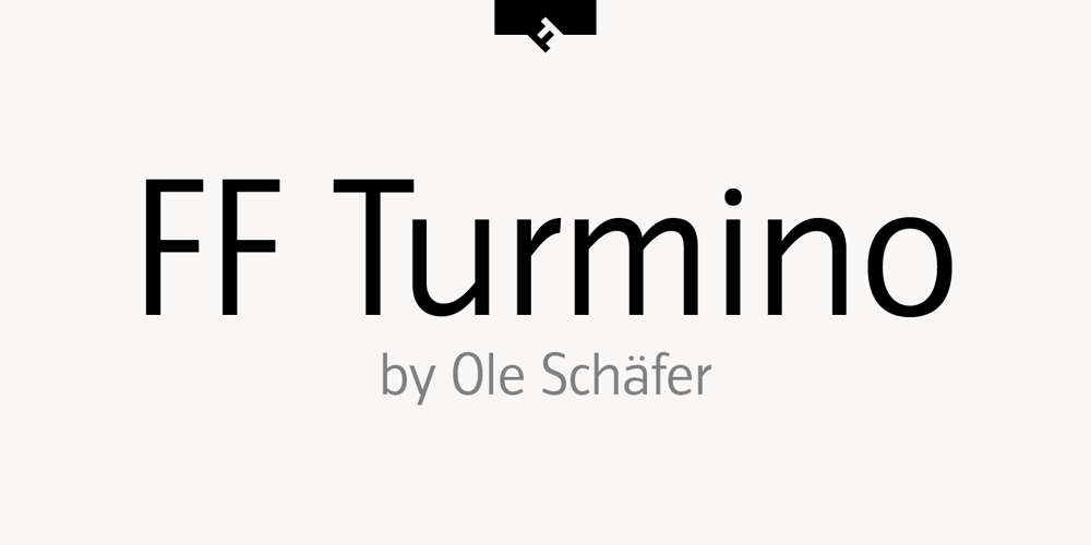 FF Turmino font