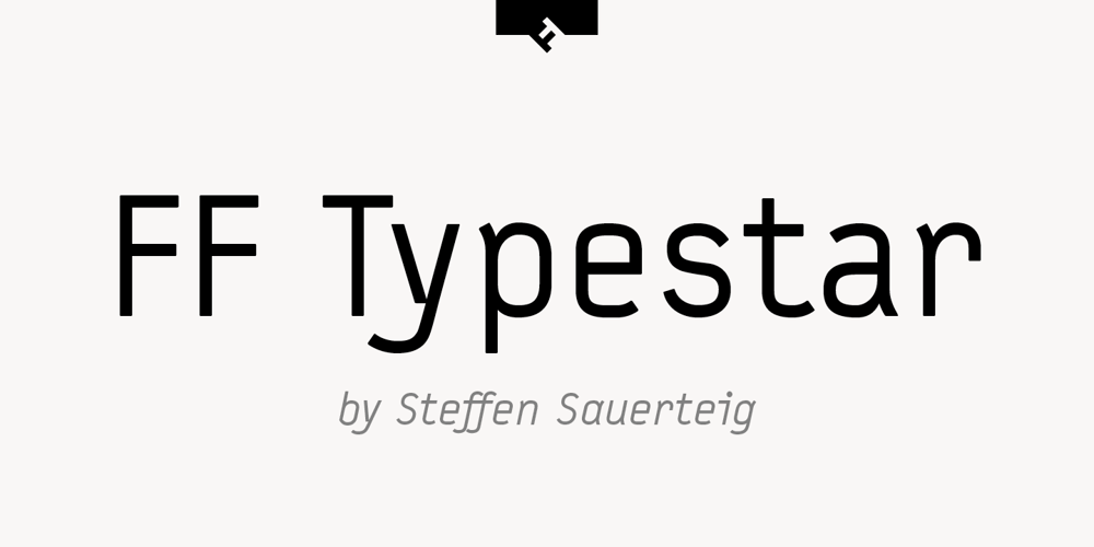 FF Typestar font