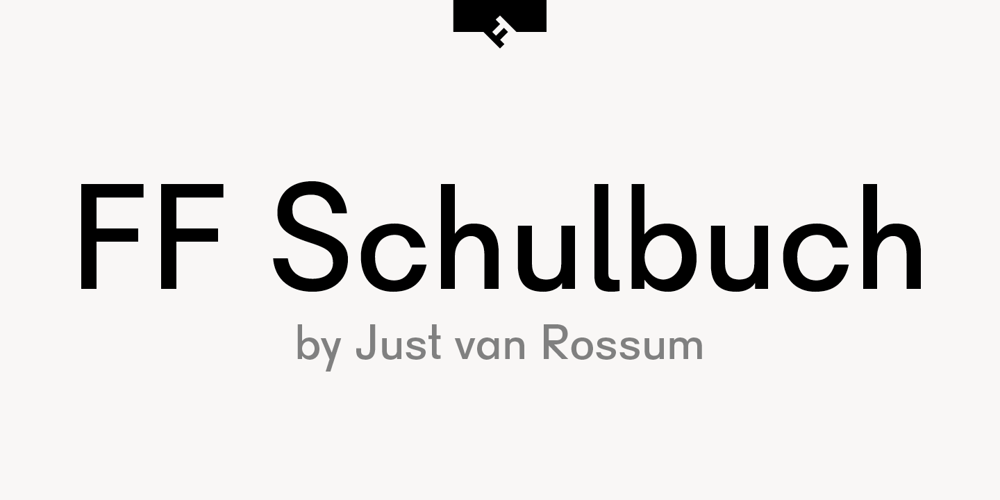 FF Schulbuch font