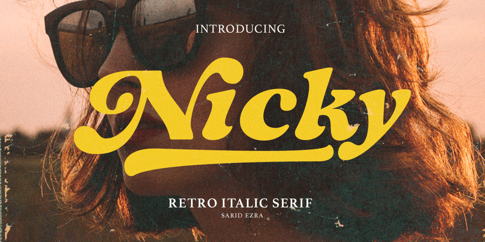 Nicky font