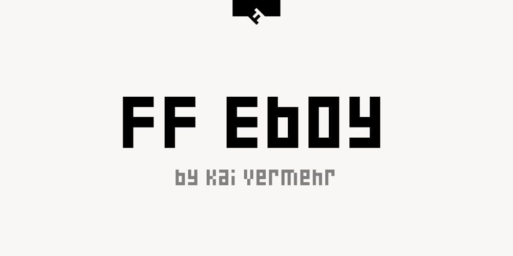 FF Eboy font