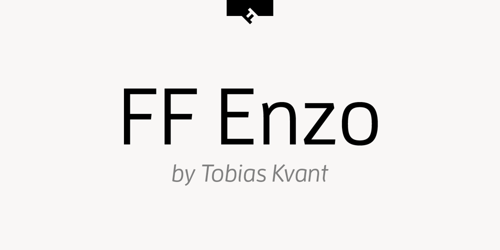 FF Enzo font