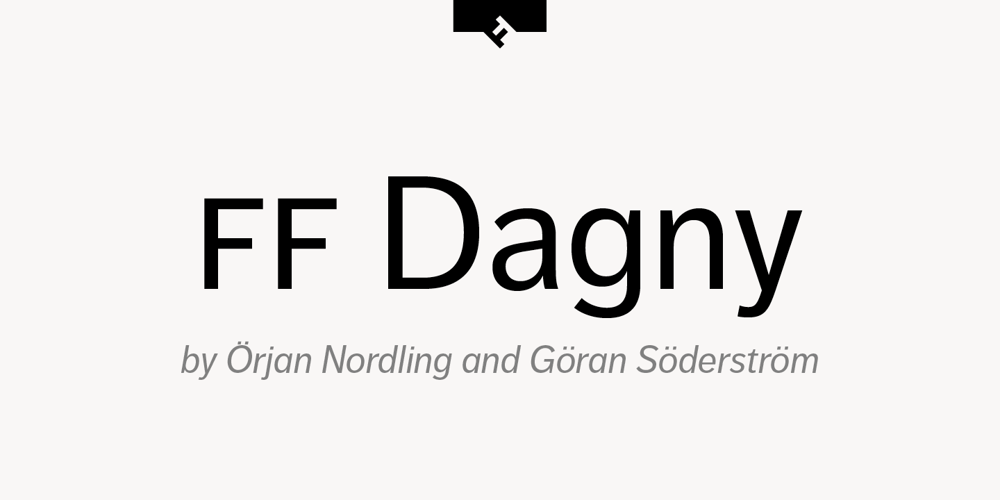 FF Dagny font